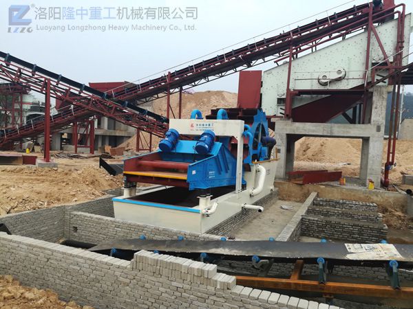 細(xì)沙回收*體機現(xiàn)場